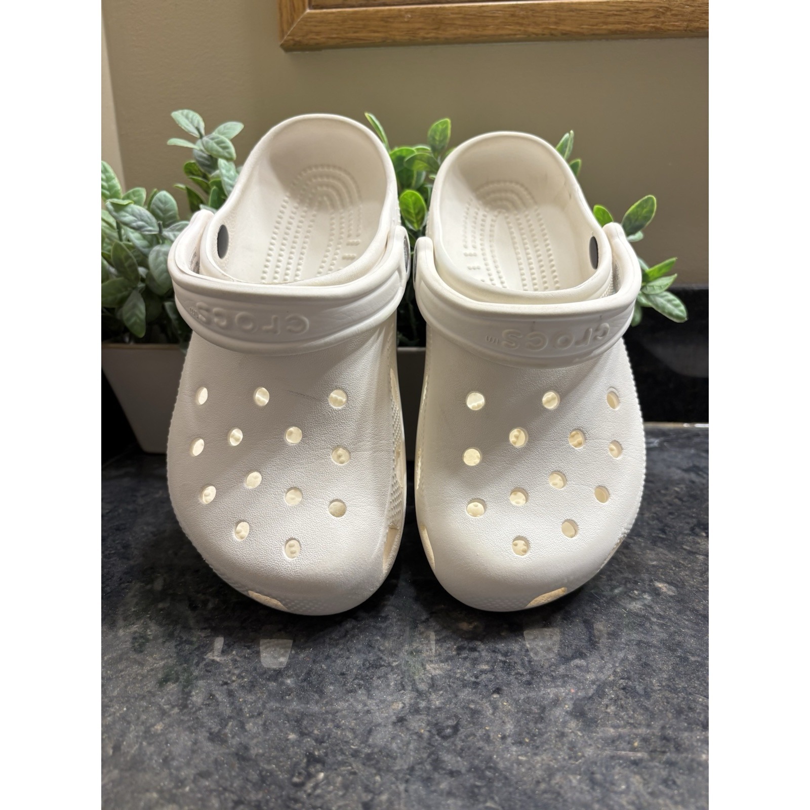 Crocs Unisex Adult Classic Clog White Size M4 W6